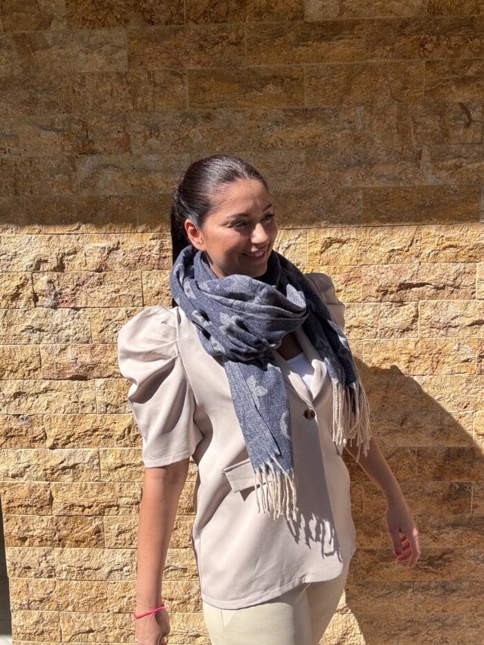 MELANIA ΕΣΑΡΠΑ ΜΠΛΕ ΓΚΡΙ