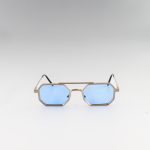 Cecilia Ασημί Γαλάζια Γυαλιά Ηλίου