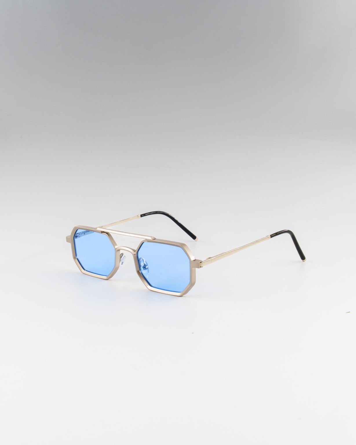 Cecilia Ασημί Γαλάζια Γυαλιά Ηλίου