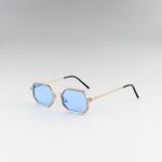 Cecilia Ασημί Γαλάζια Γυαλιά Ηλίου