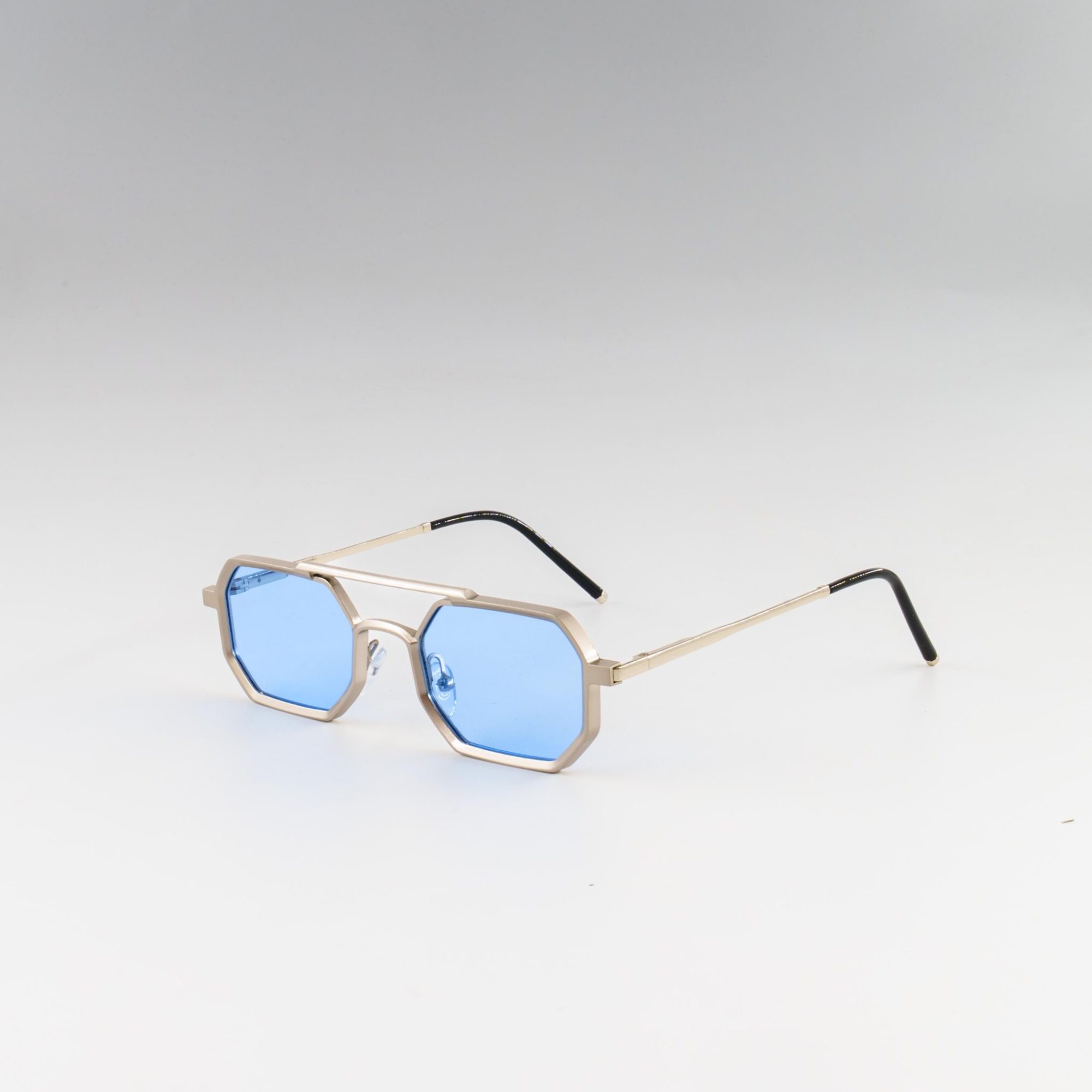 Cecilia Ασημί Γαλάζια Γυαλιά Ηλίου