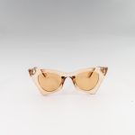 Kiera Εκρού Διάφανο Γυαλιά Ηλίου