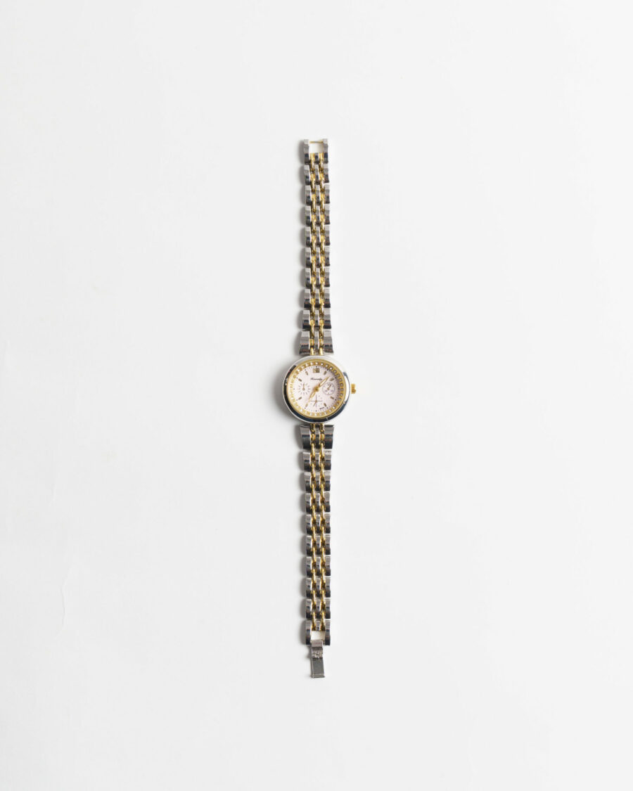 Brielle Ασημί - Χρυσό Ρολόι