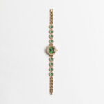 Sage Χρυσό Ρολόι με πέτρες