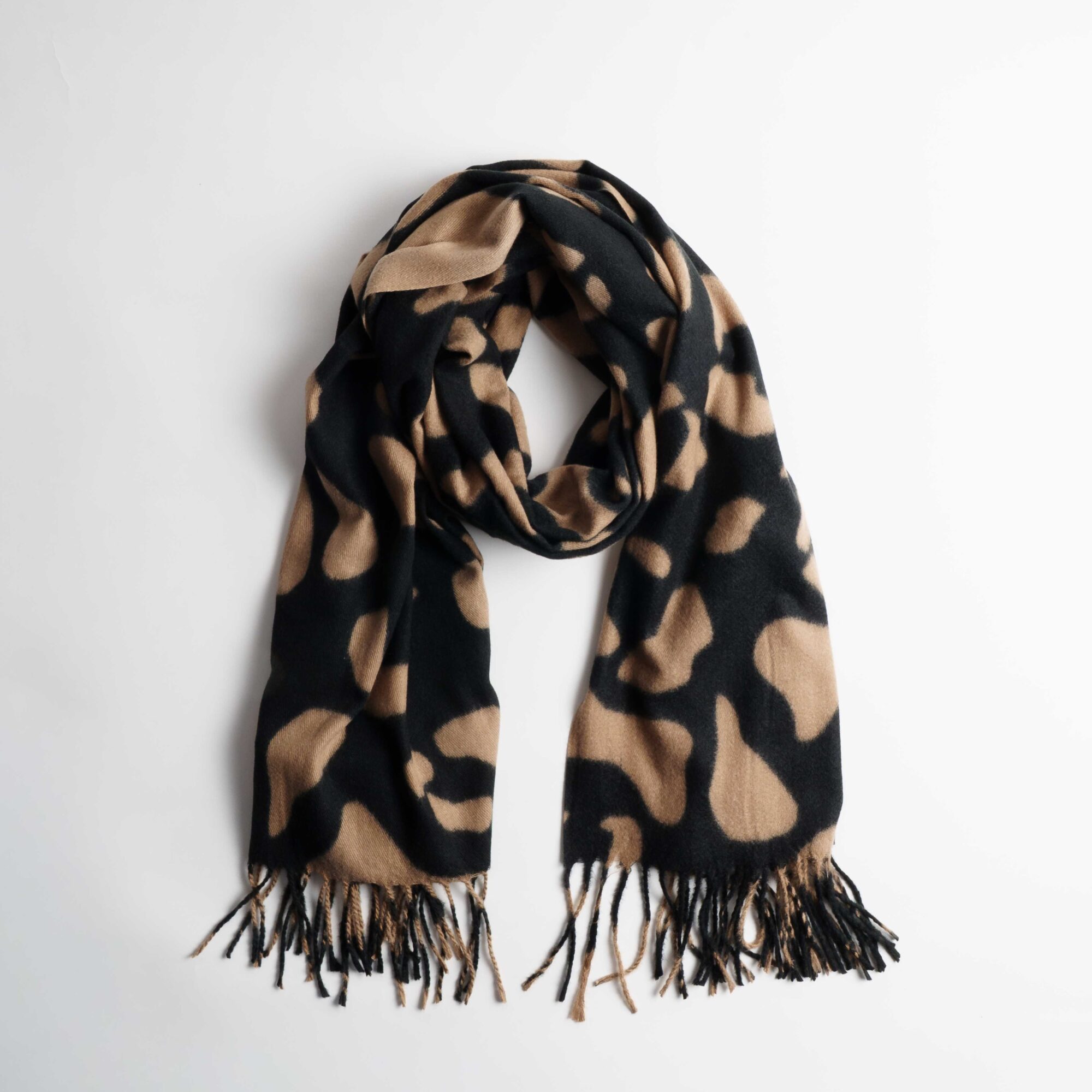 Melia Καφέ Μαύρη Εσάρπα