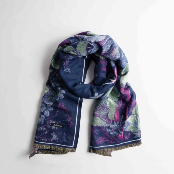 Tilly Μπλε Μωβ Εσάρπα