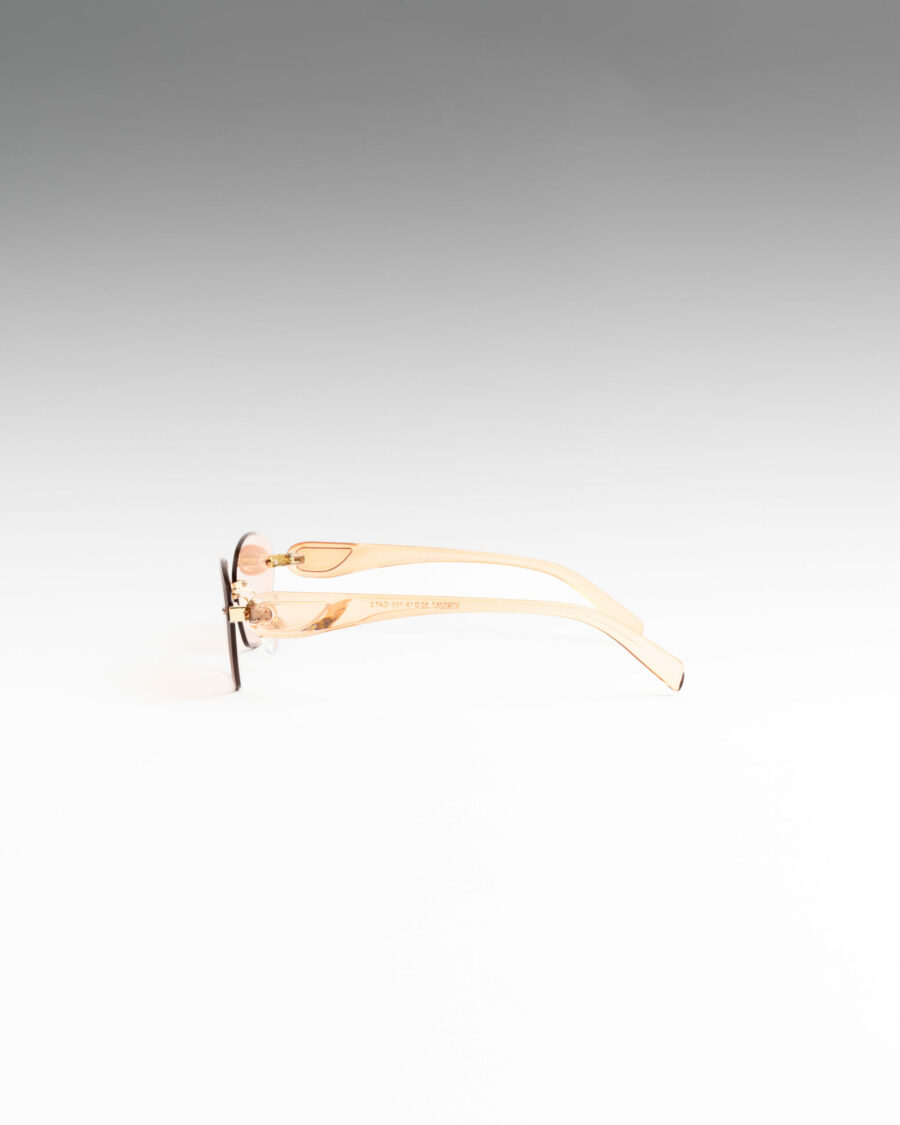 Zefi Μπεζ Διάφανα Γυαλιά Ηλίου