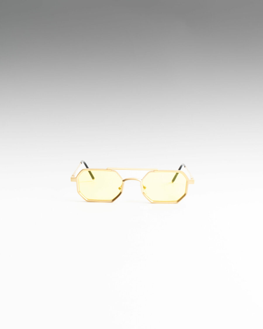 Cecilia Χρυσά Κίτρινα Γυαλιά Ηλίου