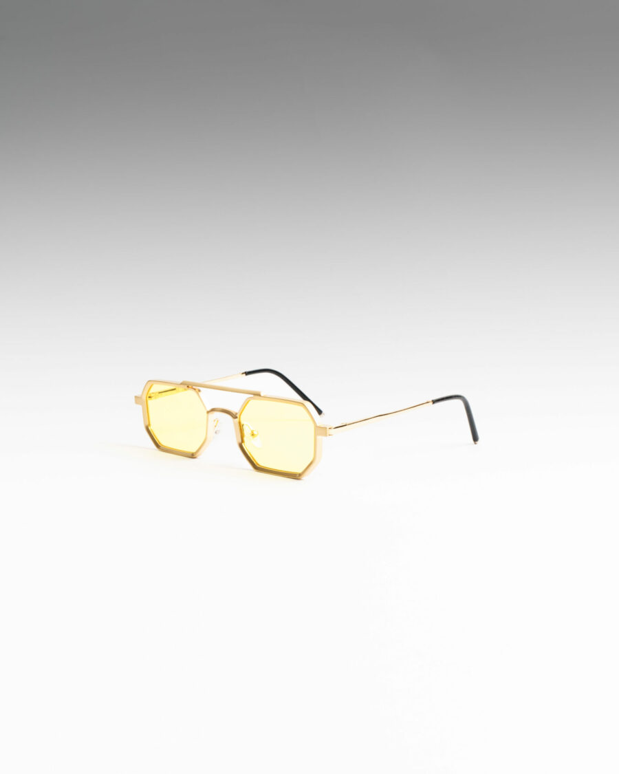 Cecilia Χρυσά Κίτρινα Γυαλιά Ηλίου