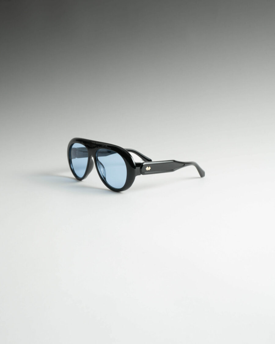 Lilian Μαύρα - Μπλε Γυαλιά Ηλίου