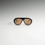 Lilian Καφέ - Μαύρα Γυαλιά Ηλίου