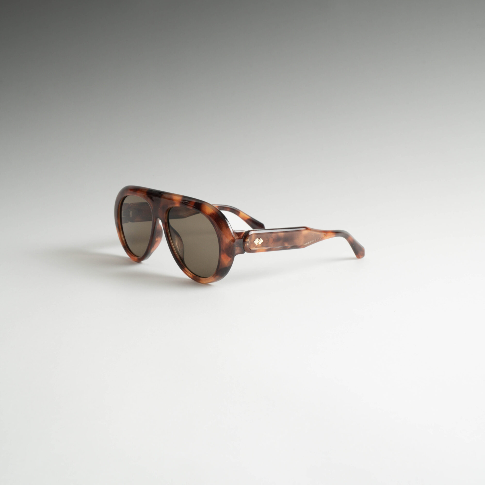 Lilian Καφέ Ταρταρούγα Γυαλιά Ηλίου