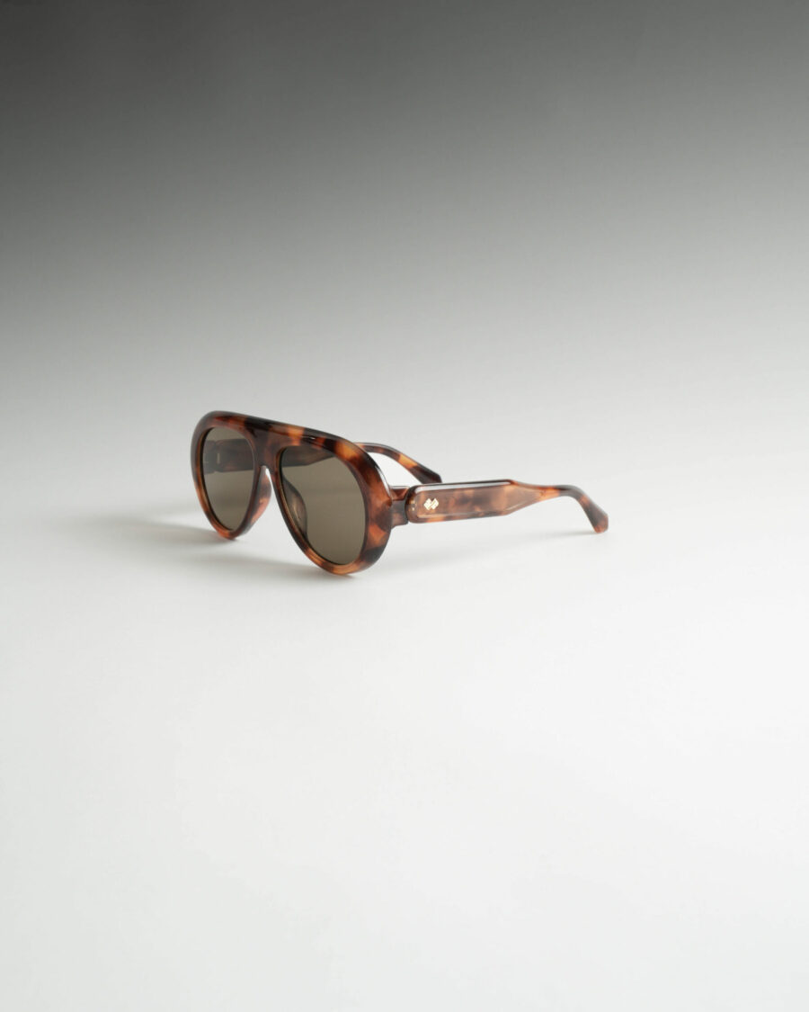 Lilian Καφέ Ταρταρούγα Γυαλιά Ηλίου