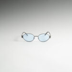 Olia Ασημί - Μπλε Γυαλιά Ηλίου