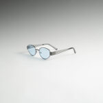 Olia Ασημί - Μπλε Γυαλιά Ηλίου