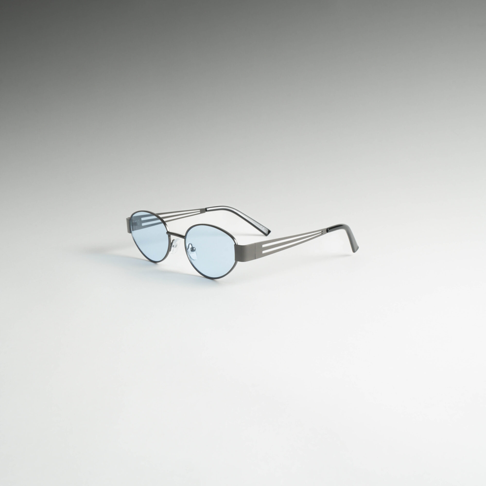 Olia Ασημί - Μπλε Γυαλιά Ηλίου