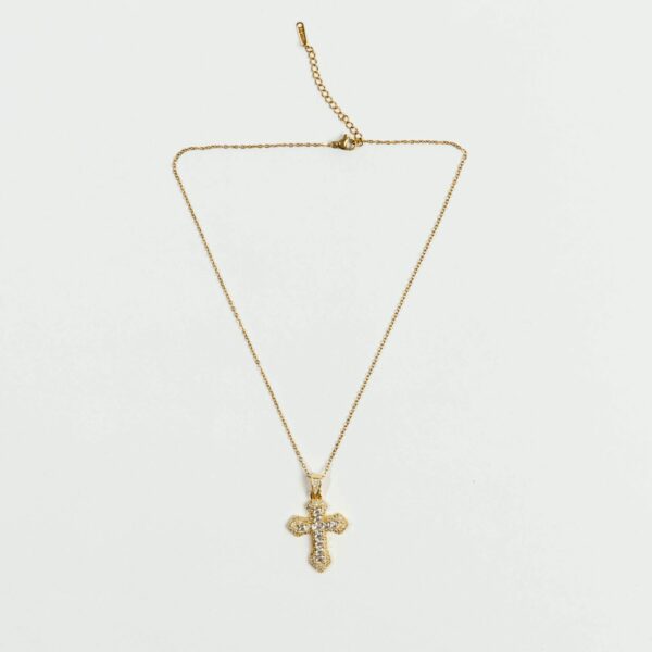 Rose Χρυσός Σταυρός