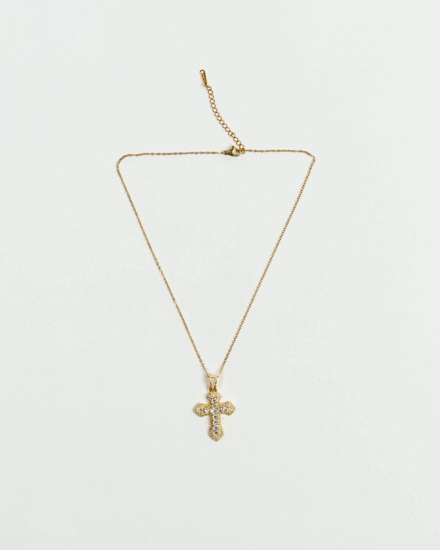 Rose Χρυσός Σταυρός