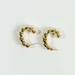 Christina Χρυσά Σκουλαρίκια