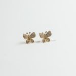 Mira Χρυσά Σκουλαρίκια