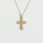 Rose Χρυσός Σταυρός