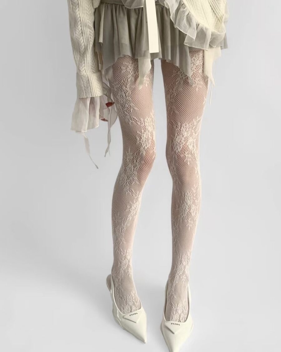 Καλσόν Λευκή Δαντέλα