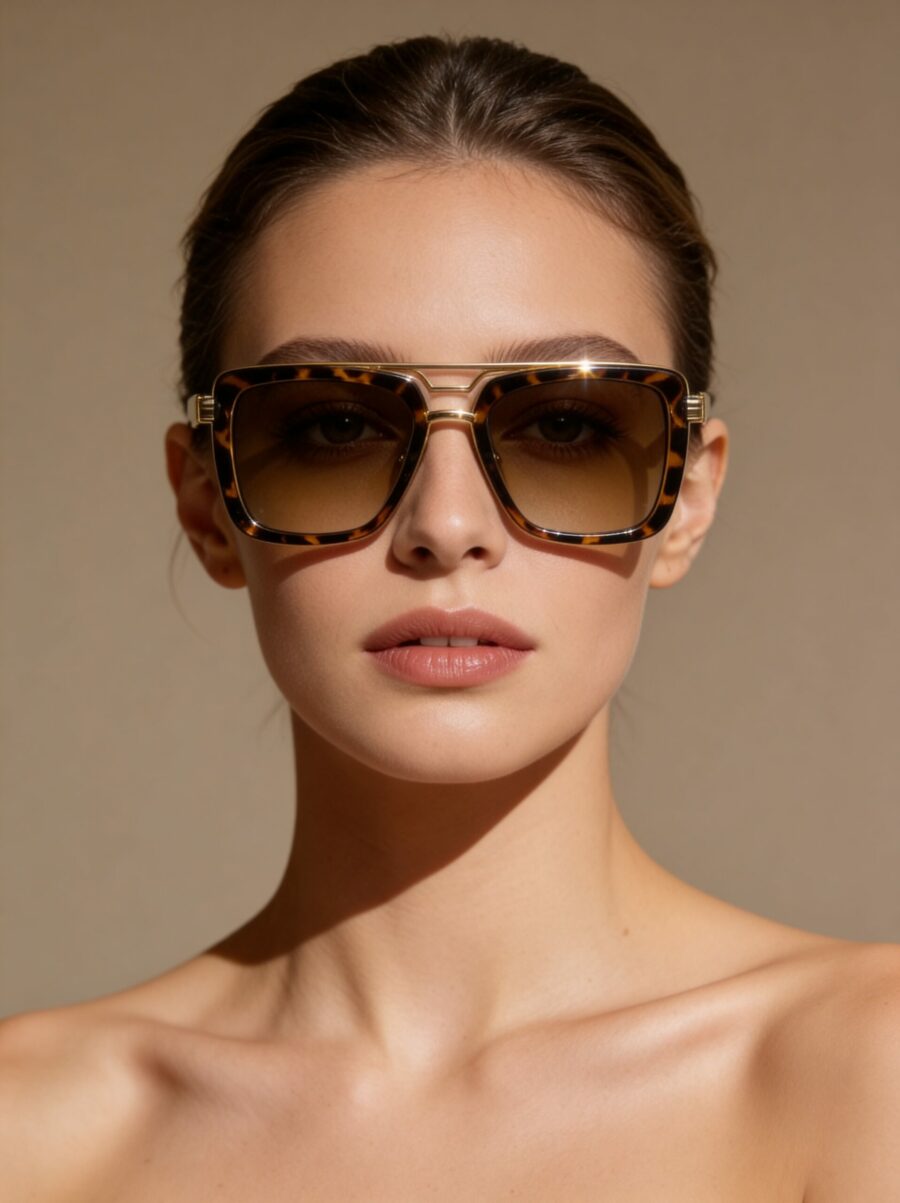 Lora Σκούρο Καφέ Ταρταρούγα  Γυαλιά Ηλίου