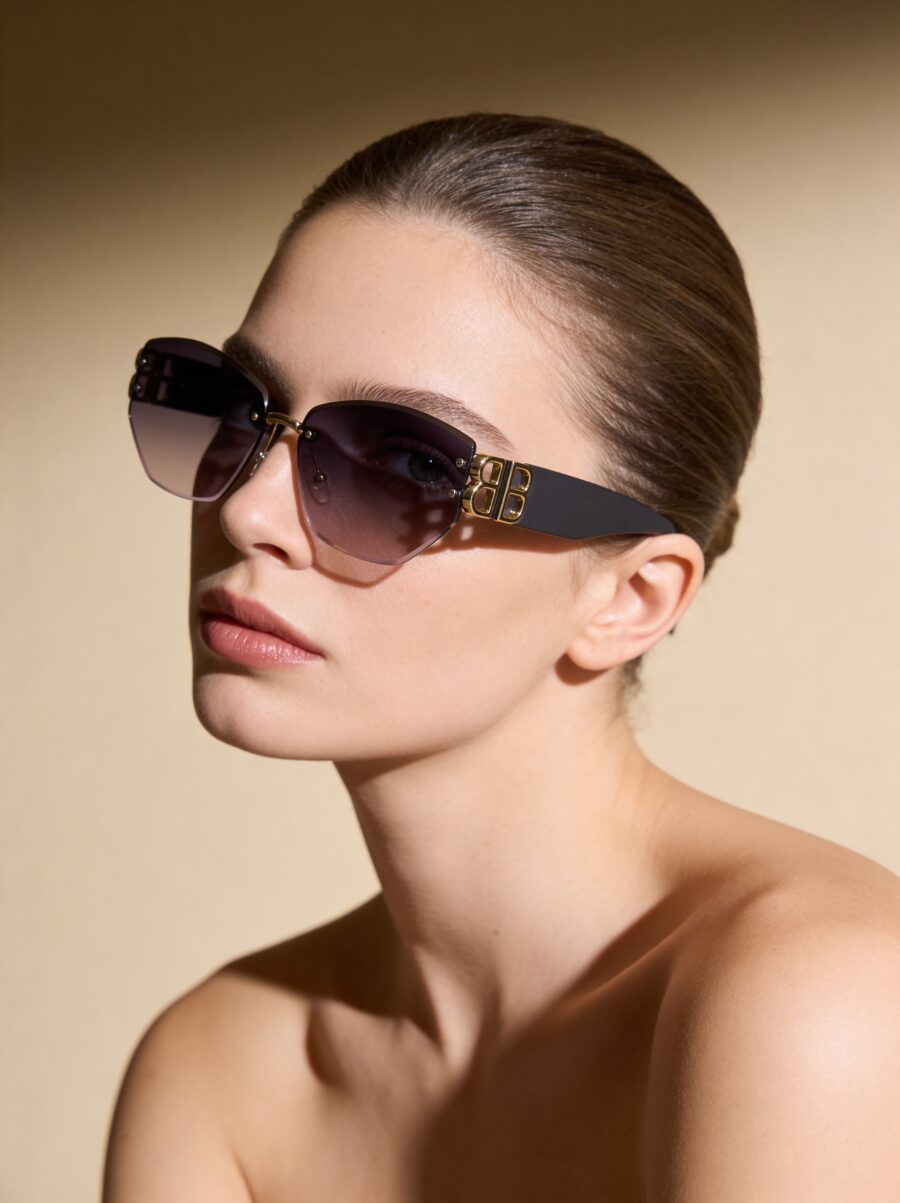 Klelia Γκρι Μωβ Γυαλιά Ηλίου