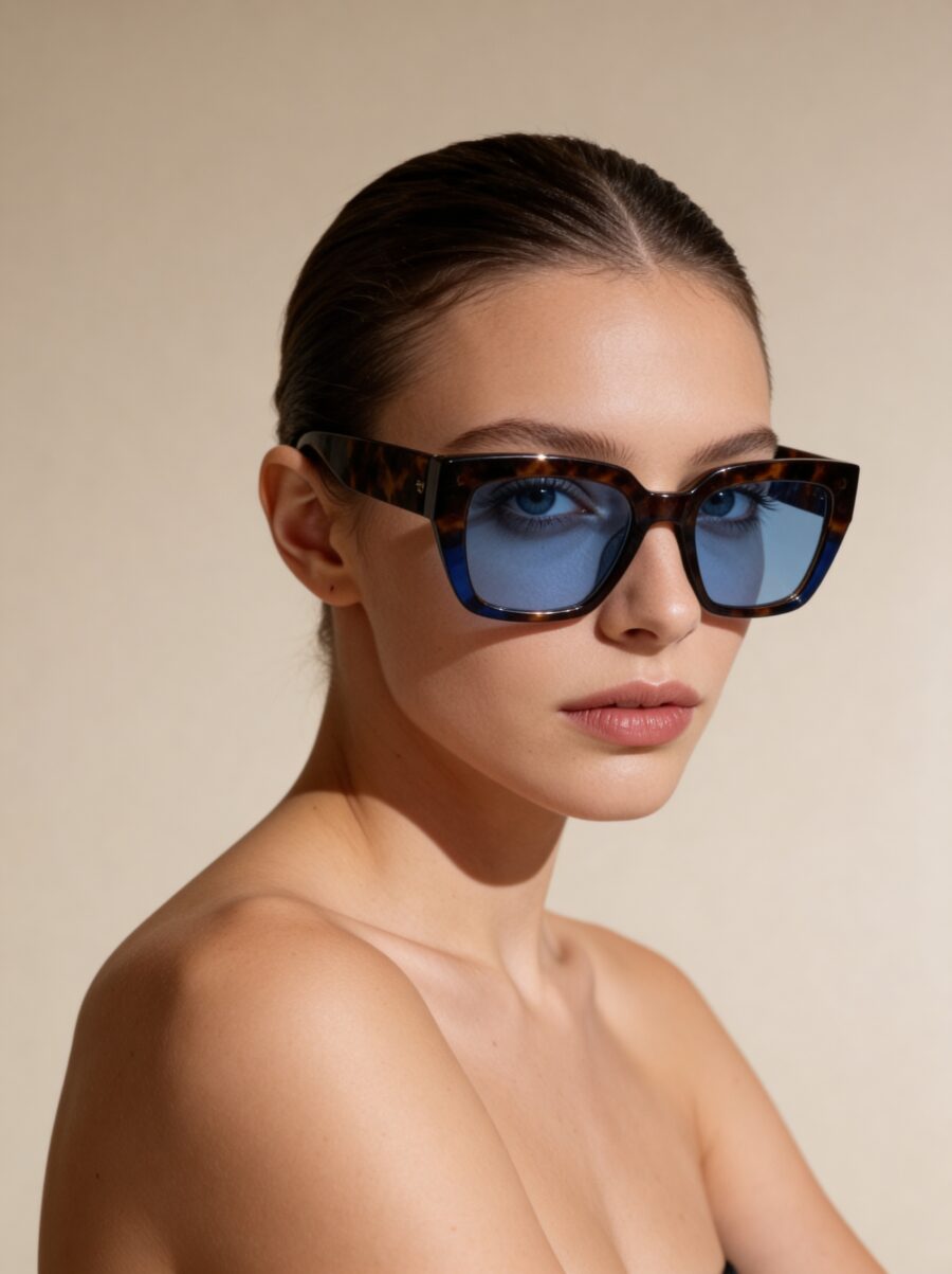 Leone Ταρταρούγα Μπλε Γυαλιά Ηλίου