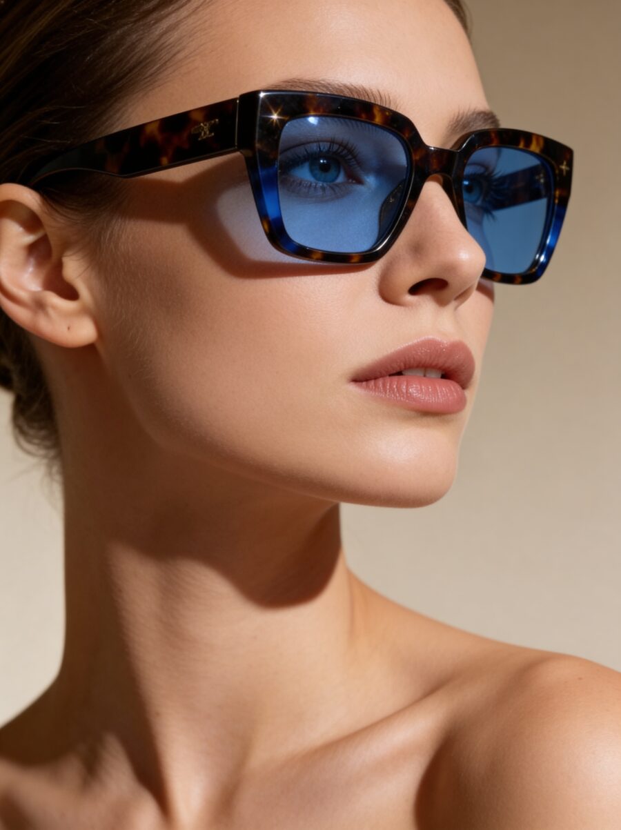 Leone Ταρταρούγα Μπλε Γυαλιά Ηλίου