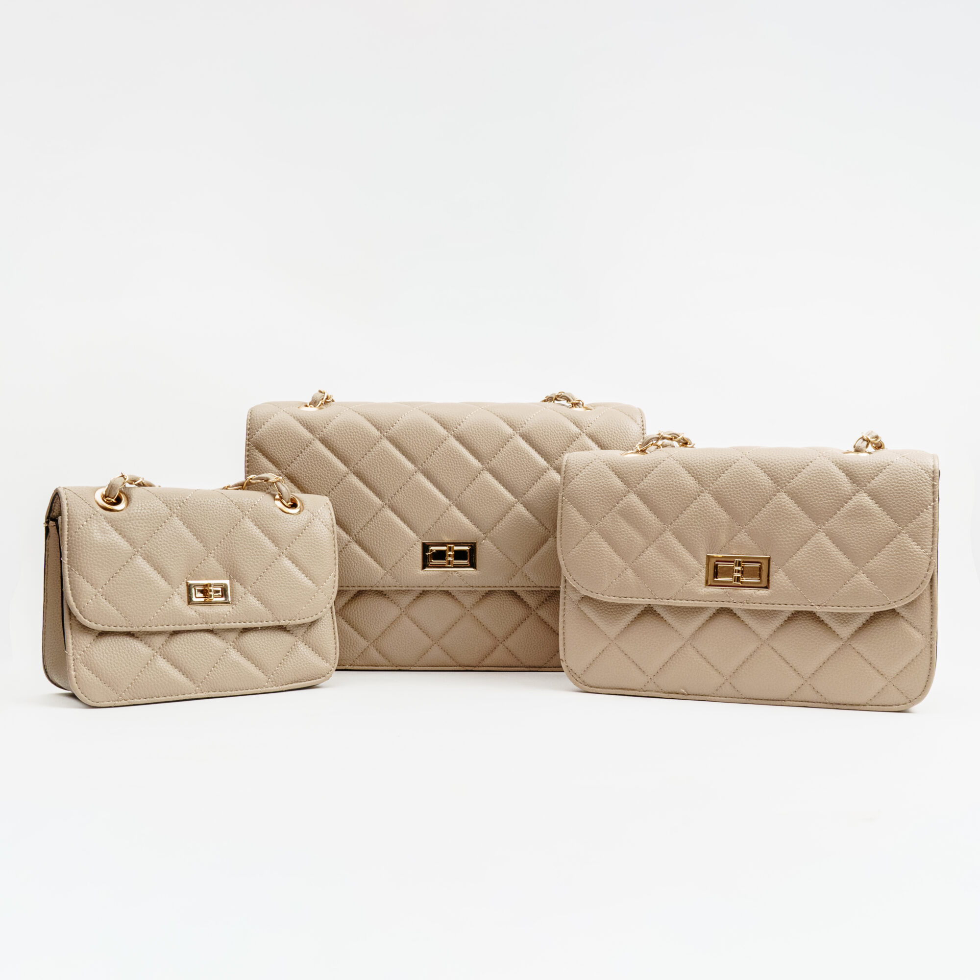 Merlin Μπεζ Τσάντα