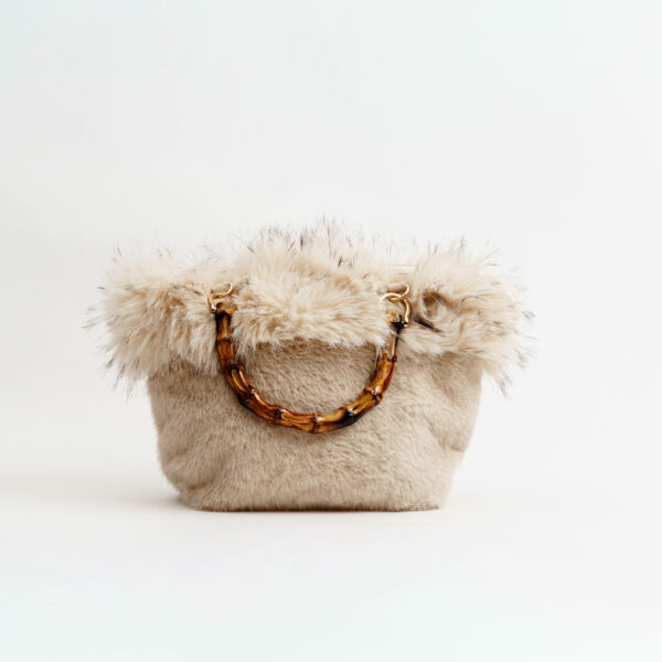 Ifigenia Μπεζ Τσάντα