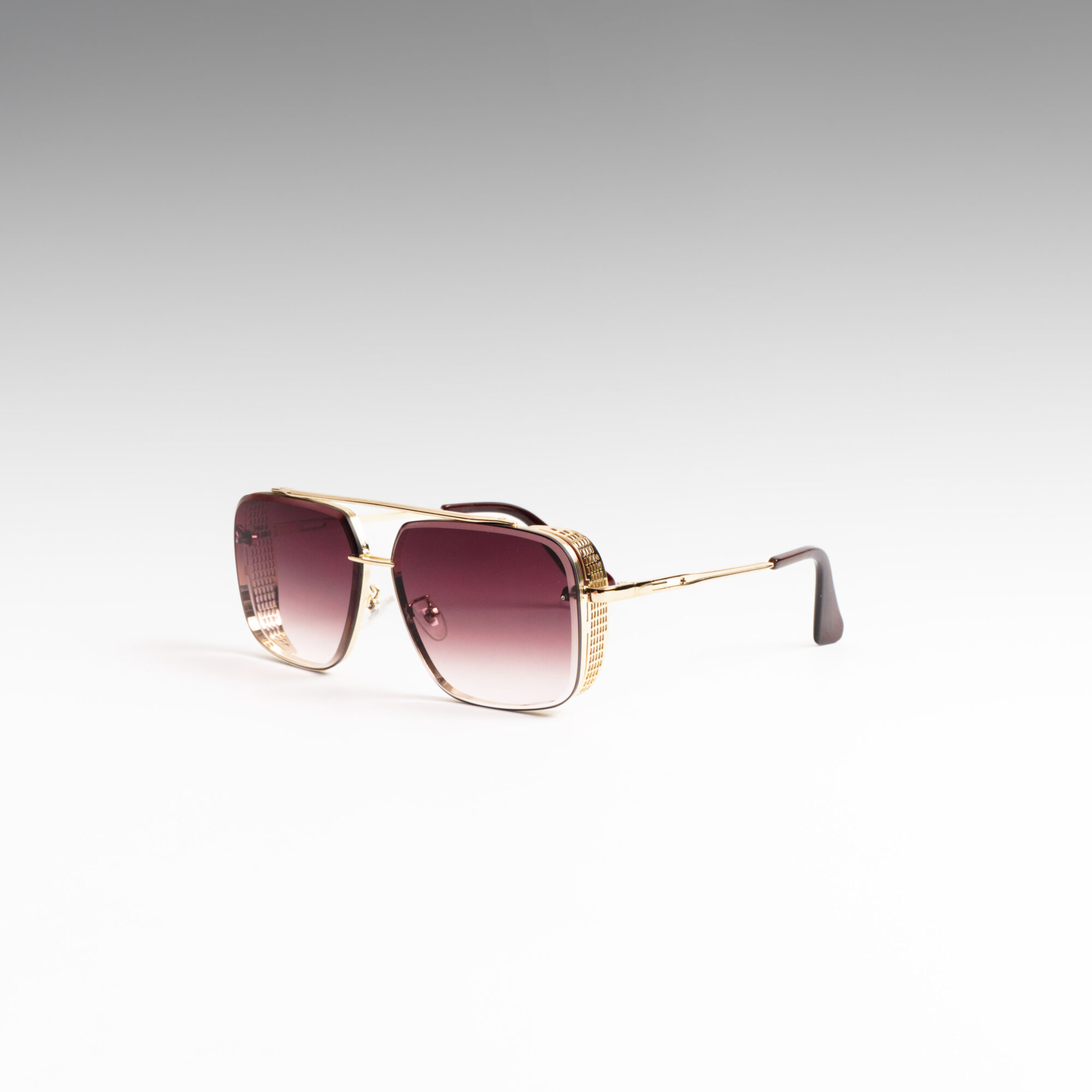 Jemima Χρυσά Καφέ Γυαλιά Ηλίου