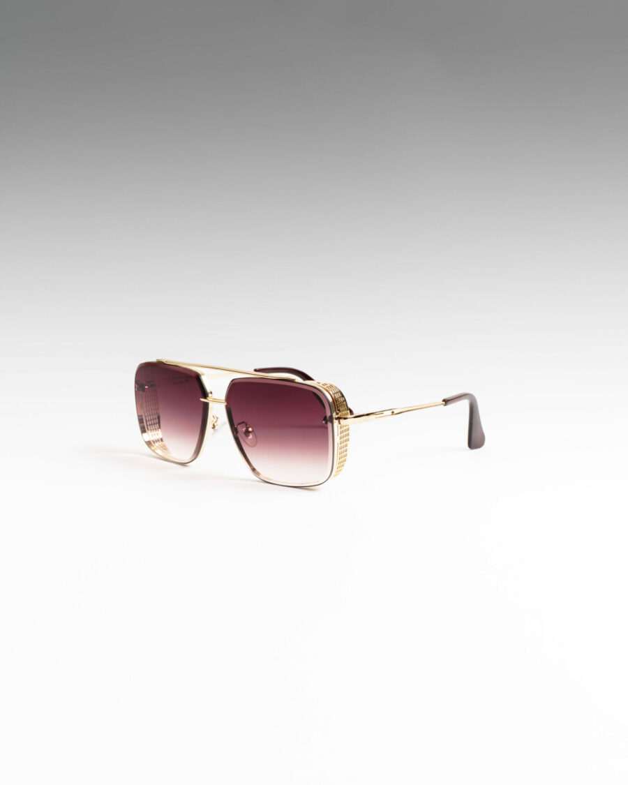 Jemima Χρυσά Καφέ Γυαλιά Ηλίου