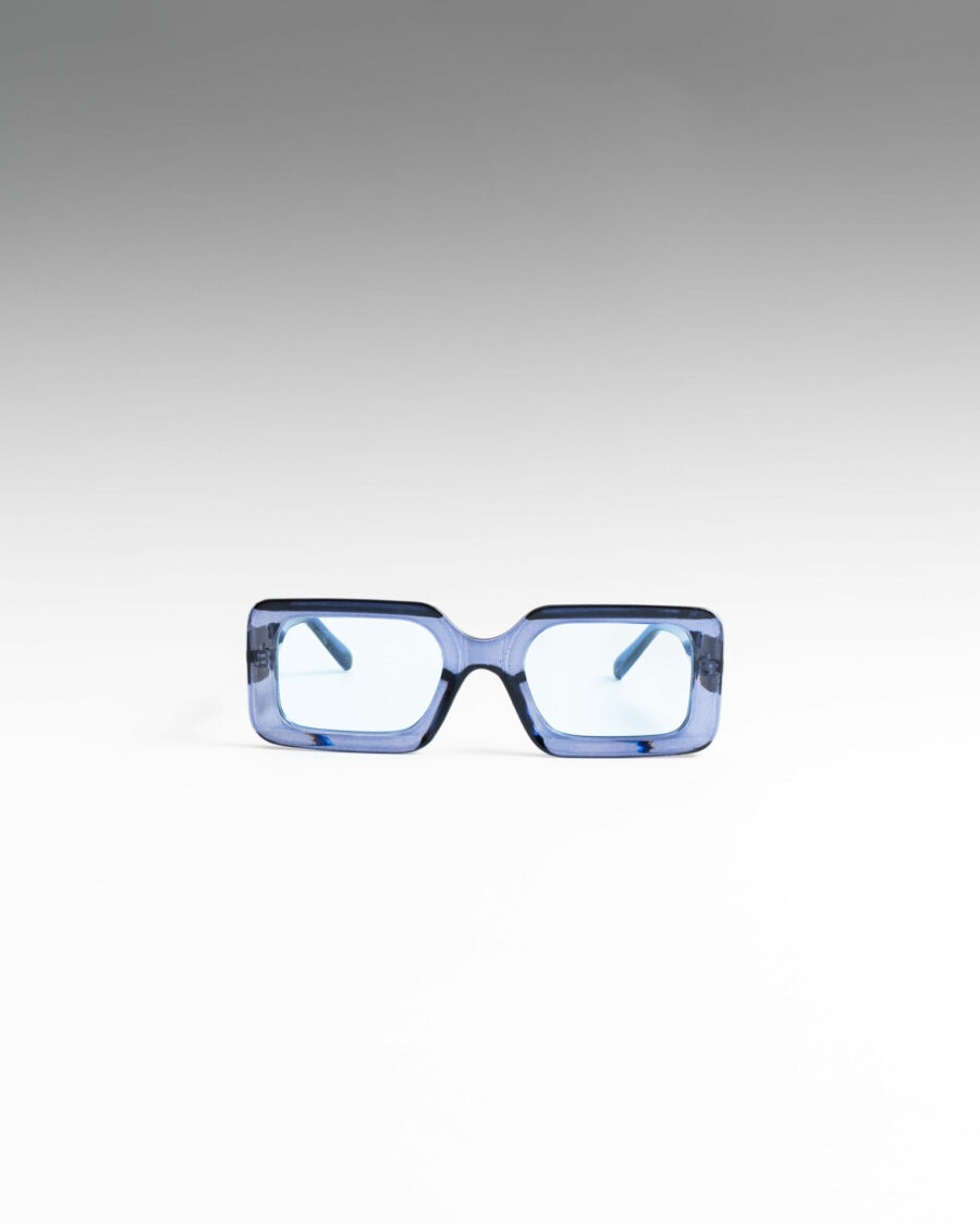 Vivian Μπλε Διάφανα Γυαλιά Ηλίου