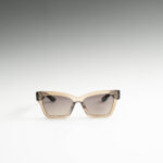 Fay Μπεζ Διάφανα Μαύρα Γυαλιά Ηλίου