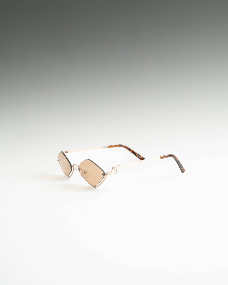 Ariel Χρυσά Καφέ Γυαλιά Ηλίου