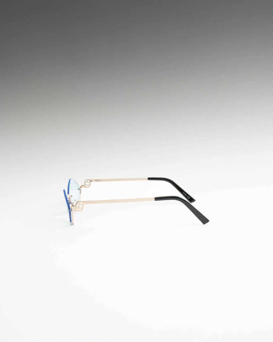 Ariel Χρυσά Γαλάζια Γυαλιά Ηλίου