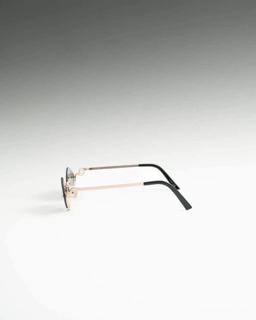 Ariel Χρυσά Μαύρα Γυαλιά Ηλίου