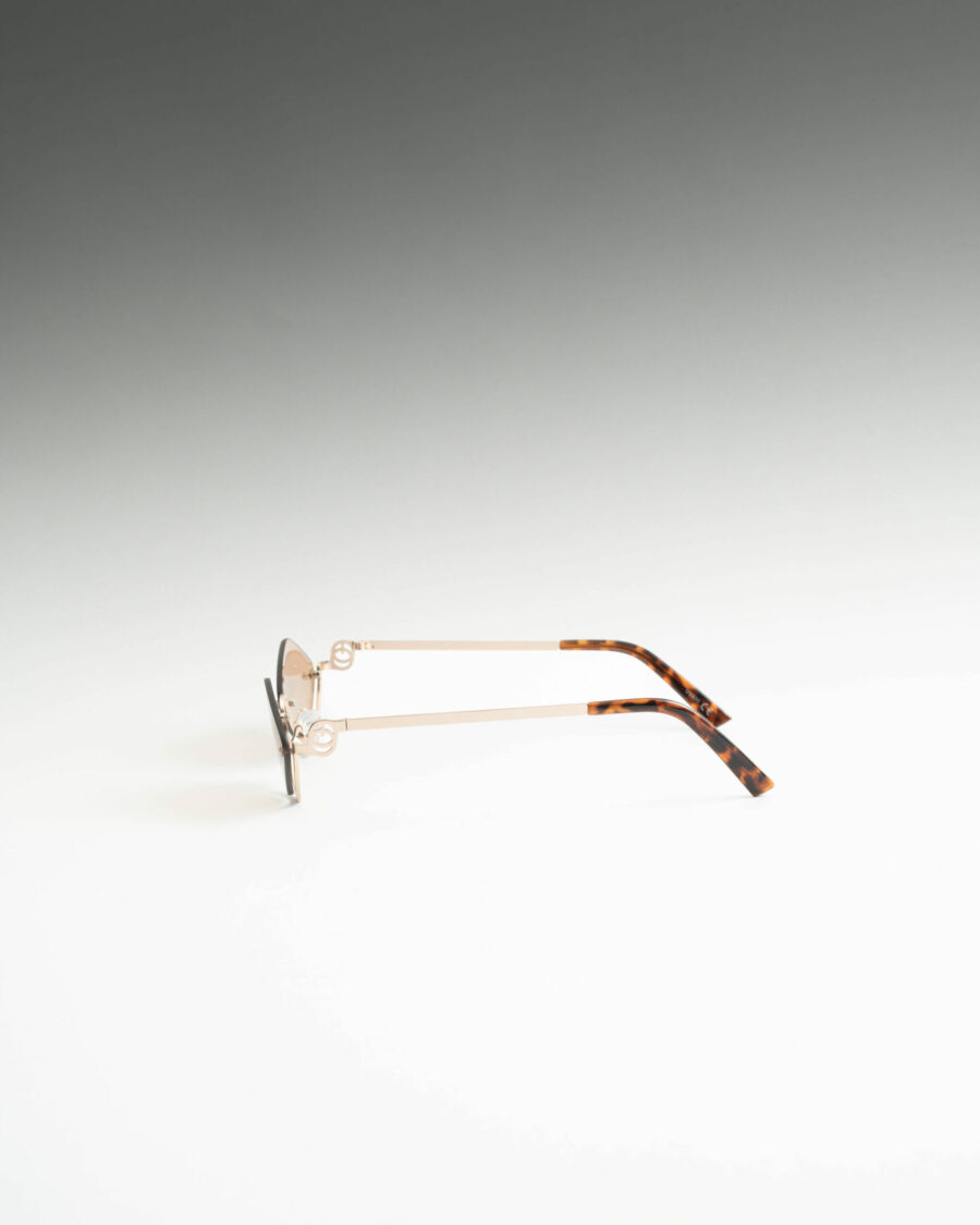 Ariel Χρυσά Καφέ Γυαλιά Ηλίου