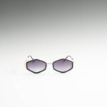 Adelin Χρυσά Μαύρα Γυαλιά Ηλίου