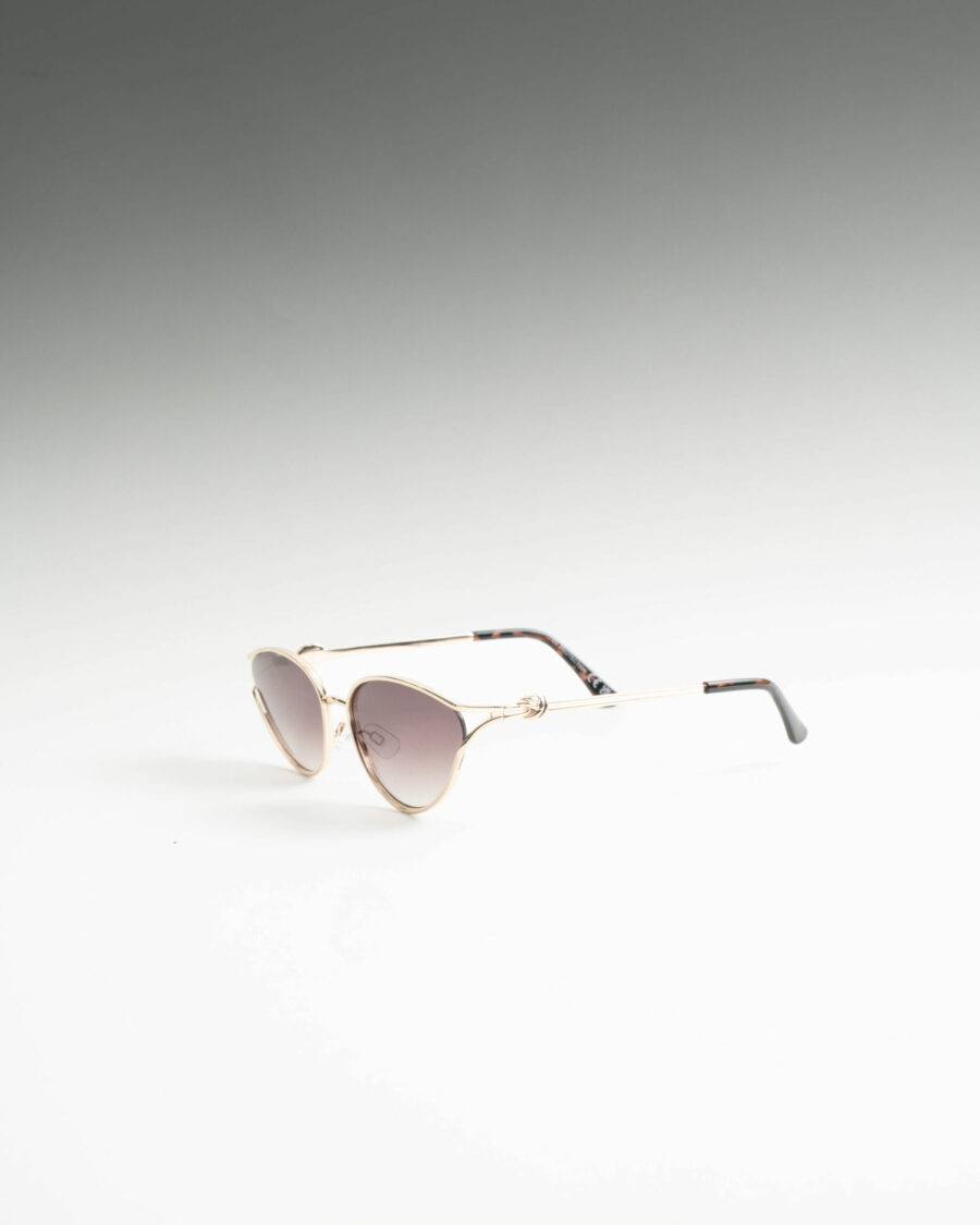 Alisa Χρυσά Καφέ Γυαλιά Ηλίου