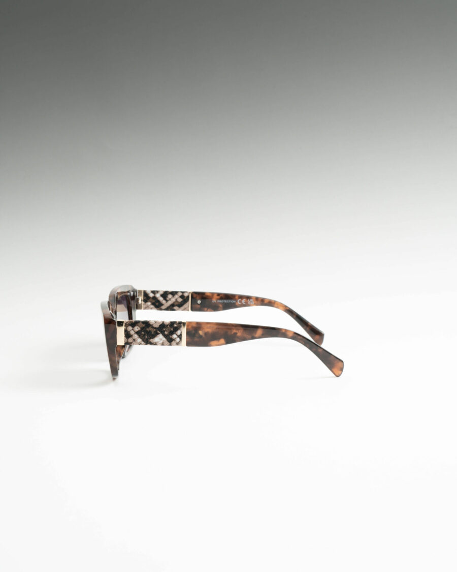 Madlin Καφέ Ταρταρούγα Γυαλιά Ηλίου