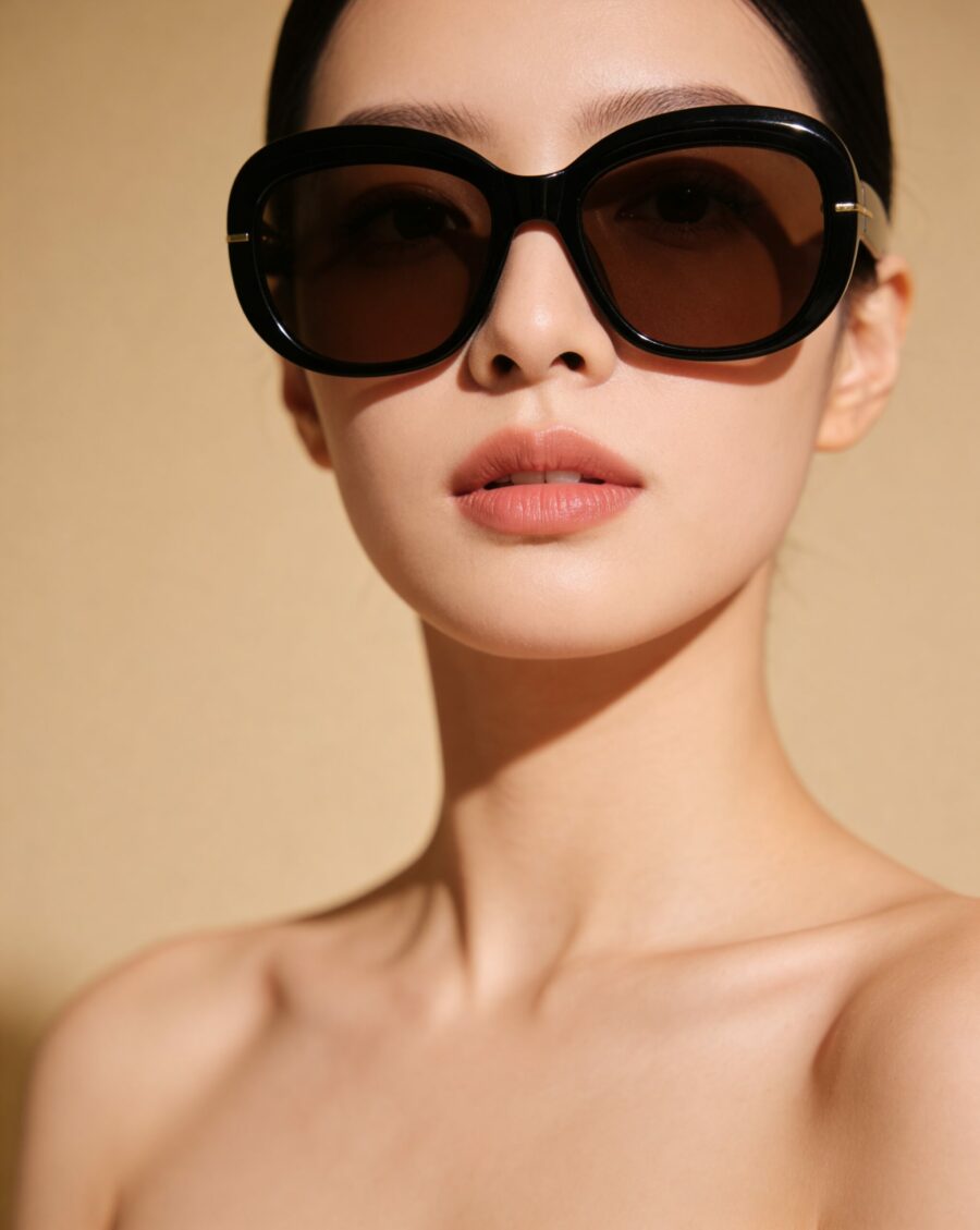 Lola Μαύρα Mπεζ Γυαλιά Ηλίου