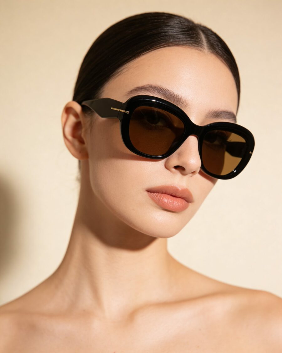 Lola Μαύρα Mπεζ Γυαλιά Ηλίου