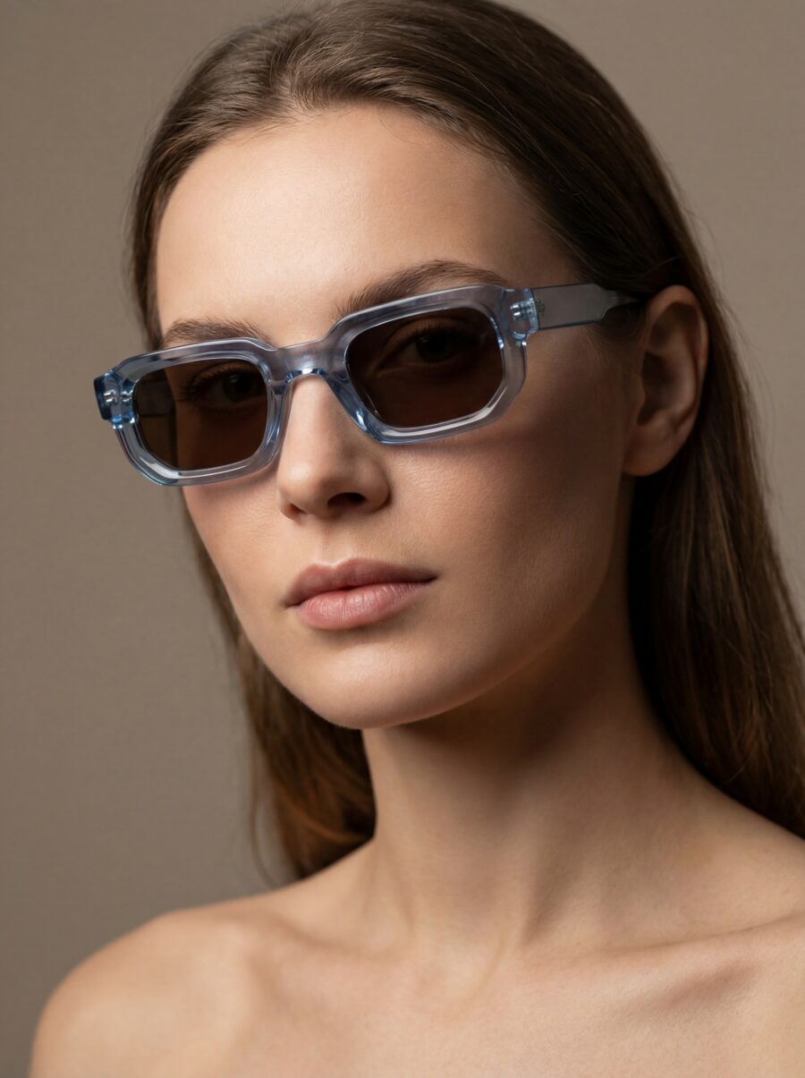 Rea Γυαλιά Ηλίου Γαλάζιο Διάφανα