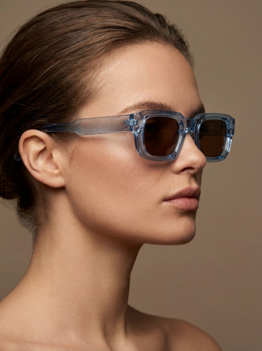 Rea Γυαλιά Ηλίου Γαλάζιο Διάφανα