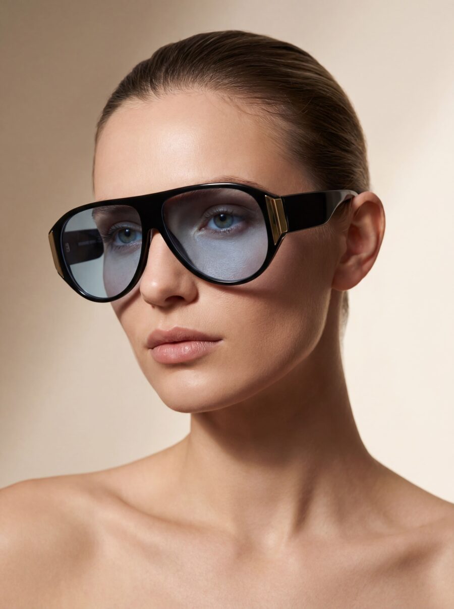 Naomi Aviator Oversized Γυαλιά Ηλίου