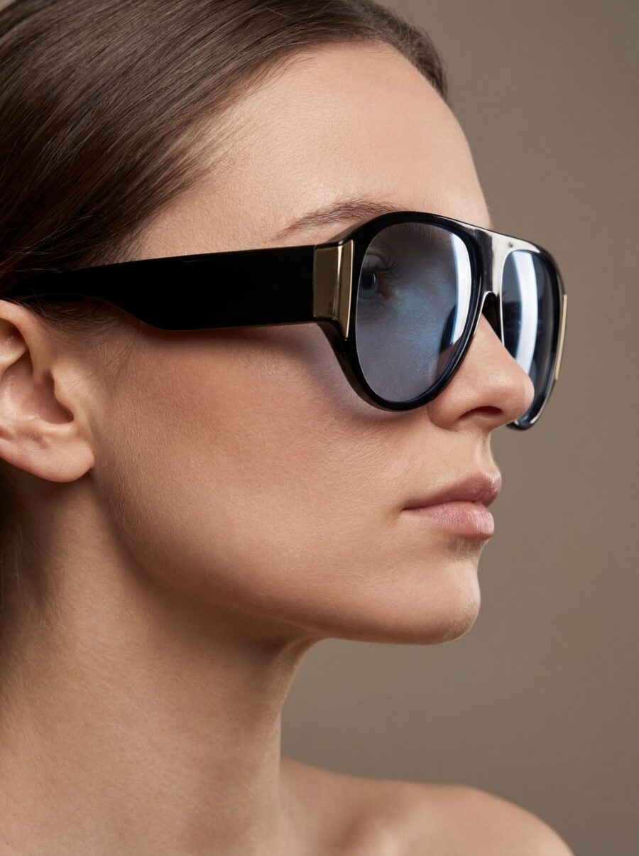 Naomi Aviator Oversized Γυαλιά Ηλίου