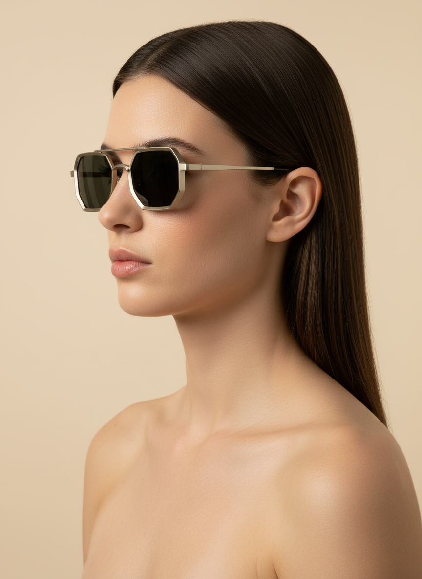 Cecilia ασημί γυαλιά ηλίου